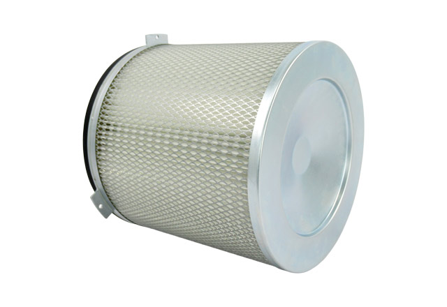 Dust air filter element